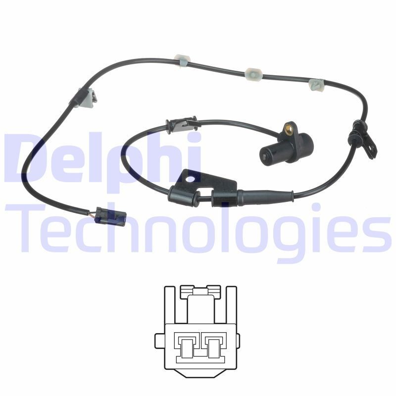 DELPHI Capteur ABS SS20525 Hyundai ACCENT Contrôle capteur ABS DELPHI SS20525
