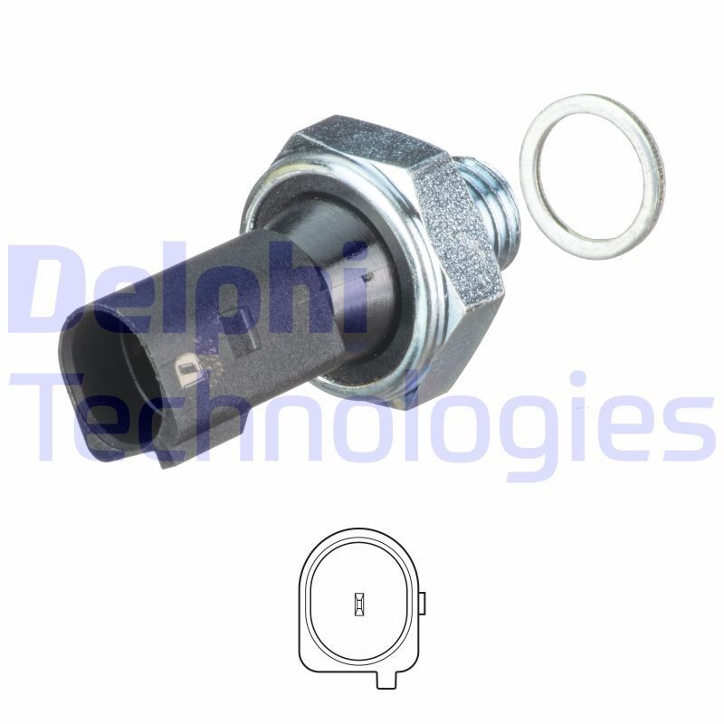 Õlisurvelülitus DELPHI SW90056 DELPHI SW90056: Õlisurve andur Mercedes A-klass 2003