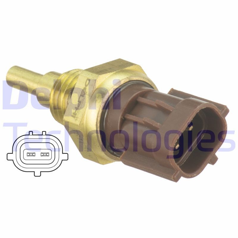 DELPHI Sensor, kølevæsketemp. TS10509 TS10509 Kølevæsketemperatur sensor DELPHI FIAT CINQUECENTO