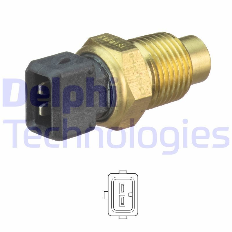 DELPHI Sensor, innsugningsluft temperatur TS10515 TS10515 Sensor innsugningsluft temperatur DELPHI TOYOTA URBAN CRUISER