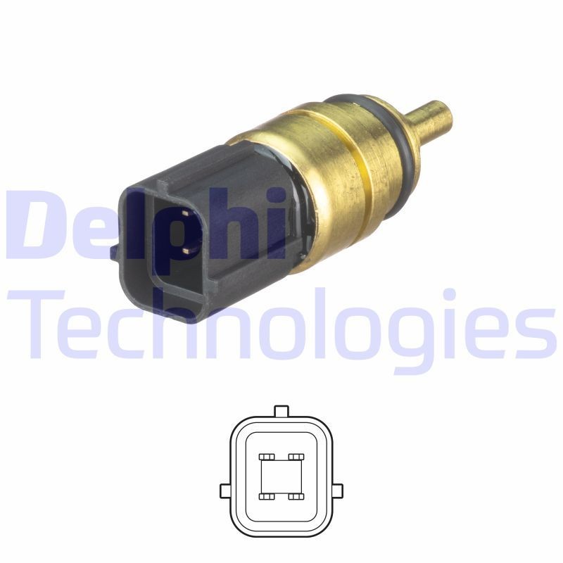 Sensore, Temperatura refrigerante DELPHI TS10528 DELPHI TS10528 Sensore temperatura motore Hyundai SONATA 2017