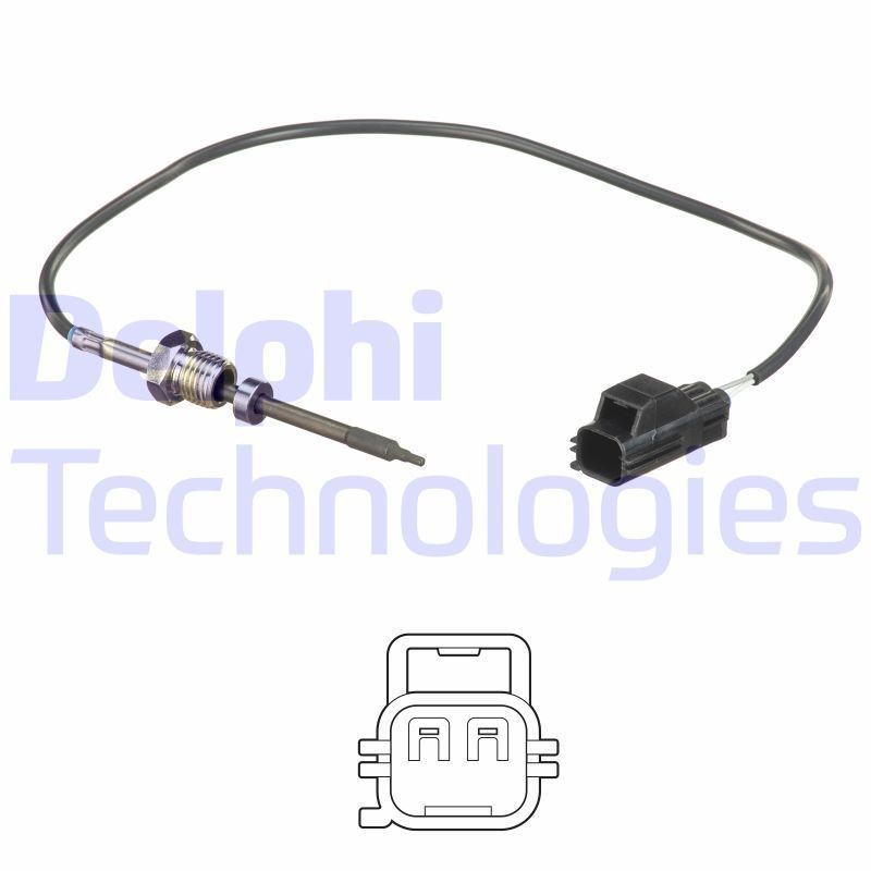 Sensore, Temperatura gas scarico DELPHI TS30149 DELPHI TS30149 Sensore temperatura gas di scarico VOLVO XC 90 2010