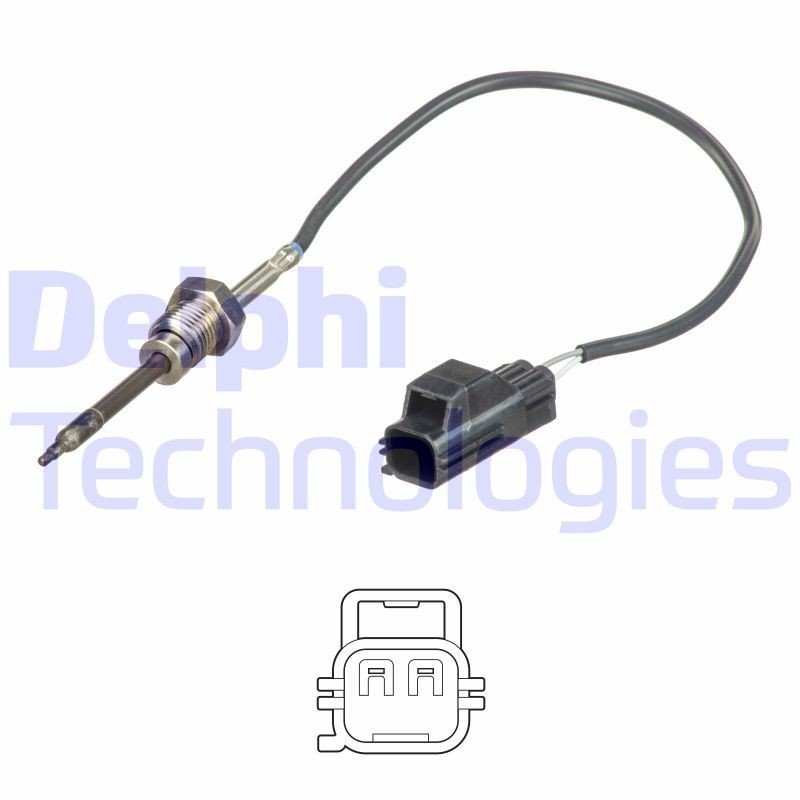 Sensor, temperatura dos gases de escape DELPHI TS30151 DELPHI TS30151 Sensor temperatura dos gases de escape VOLVO V70 2011