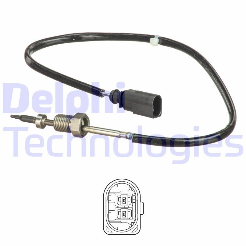 DELPHI Abgastemperatursensor TS30168 TS30168 Abgastemperatursensor DELPHI NISSAN MICRA