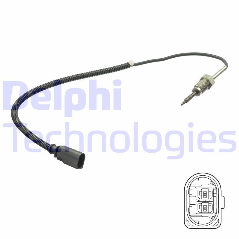 Avgastempgivare DELPHI TS30172 DELPHI TS30172: Avgastemperatursensor Volkswagen TRANSPORTER 2006