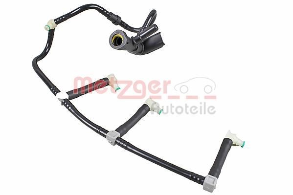 METZGER Slange, lekkasje brennstoff 0840130 0840130 Fuel rail NISSAN SUNNY METZGER