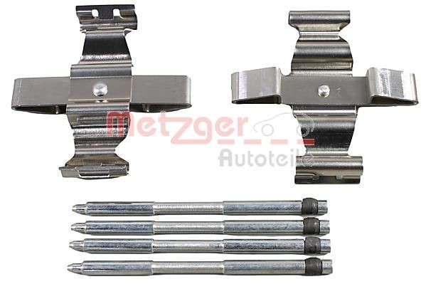 METZGER Kit d'accessoires, plaquette de frein à disque 109-0107 Kit d'accessoires, plaquette de frein à disque METZGER LAND CRUISER 109-0107 pas cher