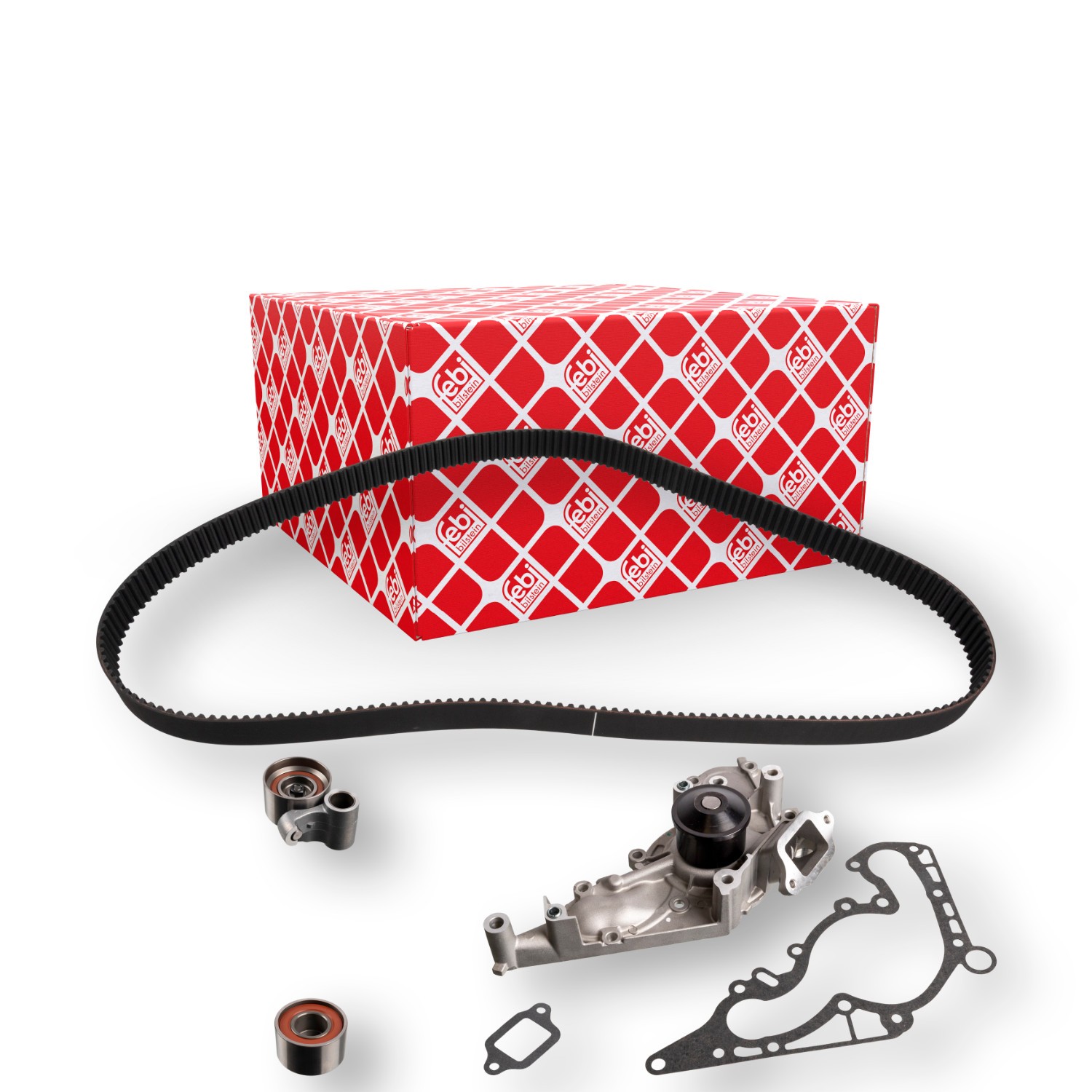 FEBI BILSTEIN Registerreimsett med vannpumpe 173342 FEBI BILSTEIN 173342 Registerreimsett Lexus GS S19 pris