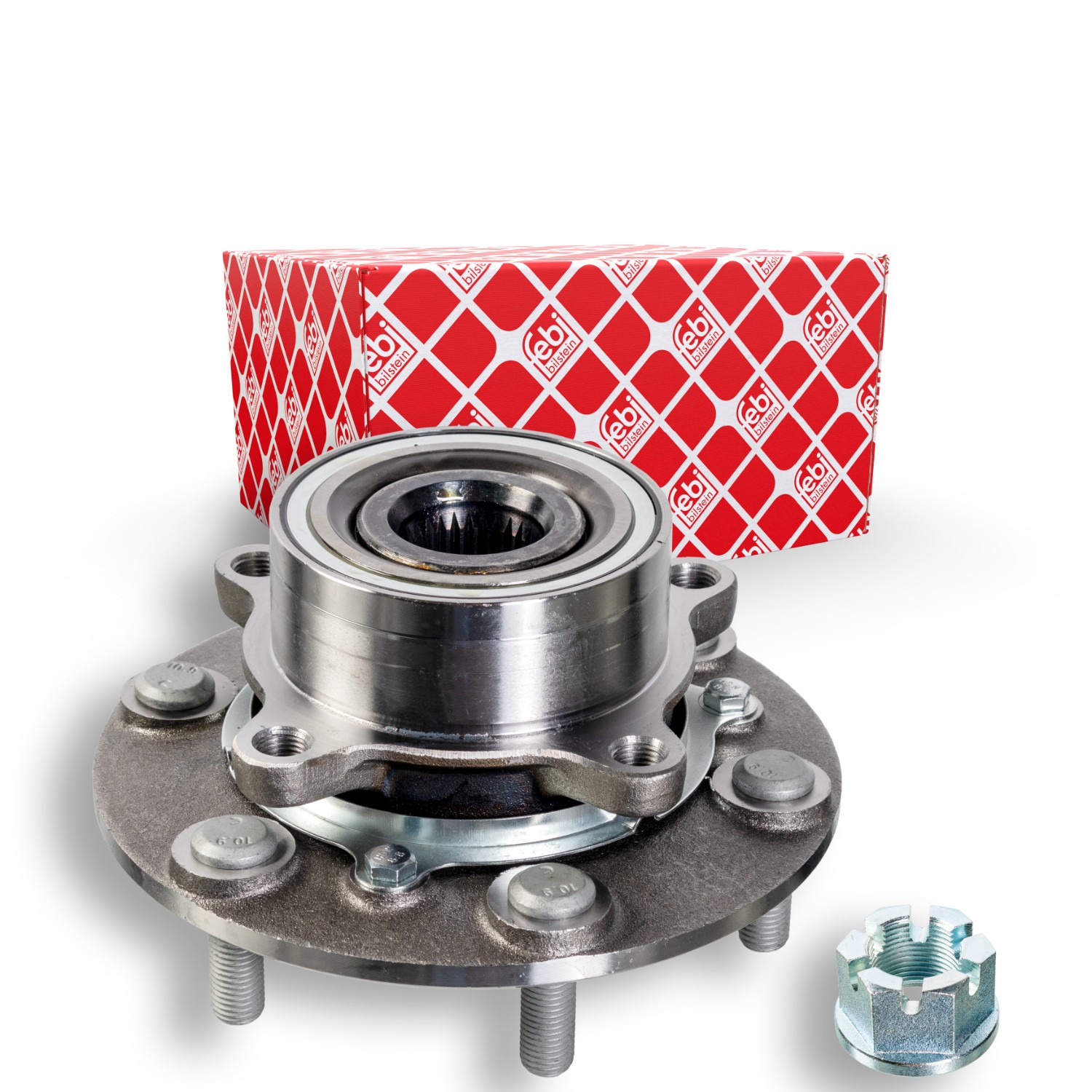 FEBI BILSTEIN Kit de rolamento de roda 173378 FEBI BILSTEIN 173378 originais Cubo da roda Mitsubishi L200 KJ custo