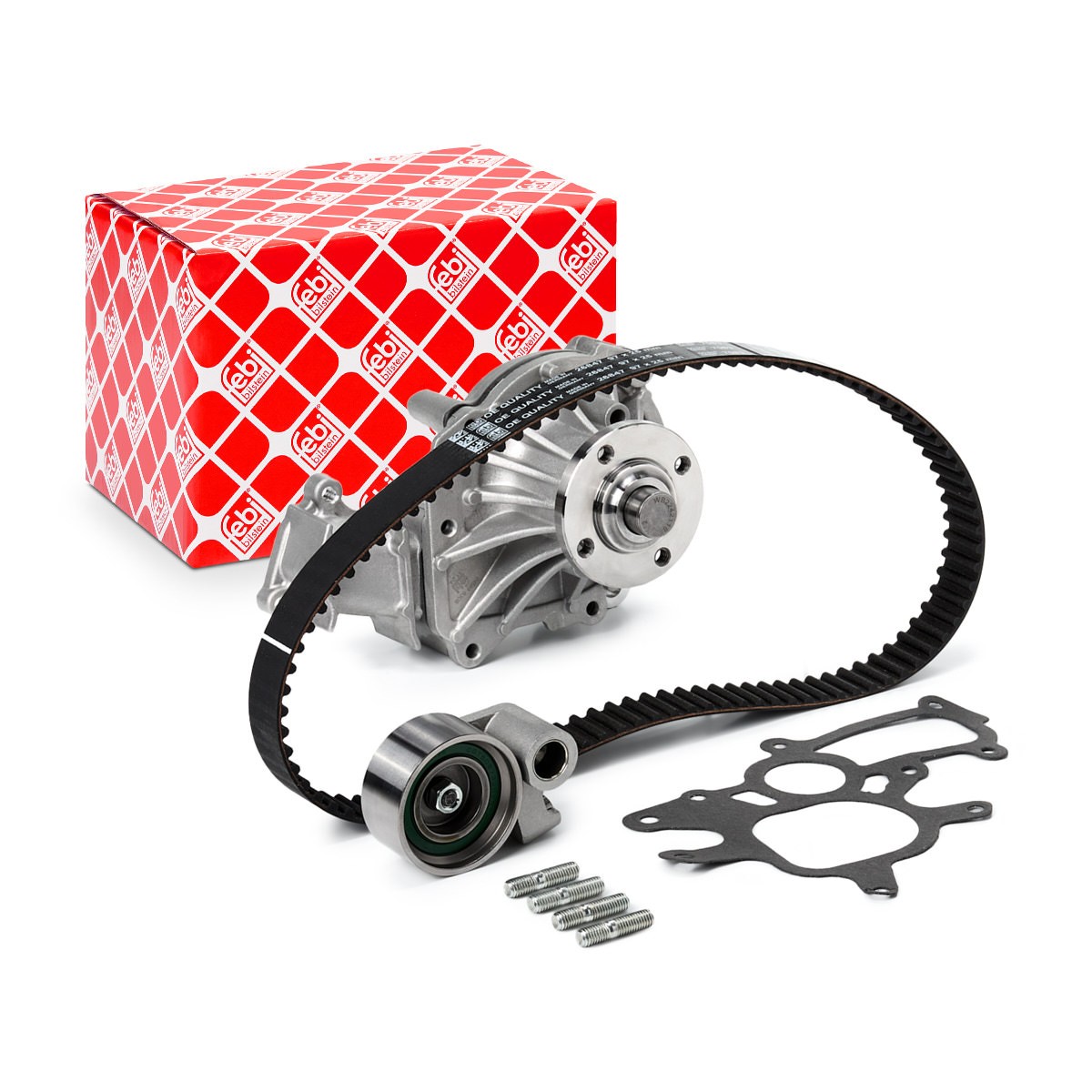 Bomba de água + kit de correia dentada FEBI BILSTEIN 173556 FEBI BILSTEIN 173556: Kit de correia de distribuição Toyota HILUX Pick-up 2017