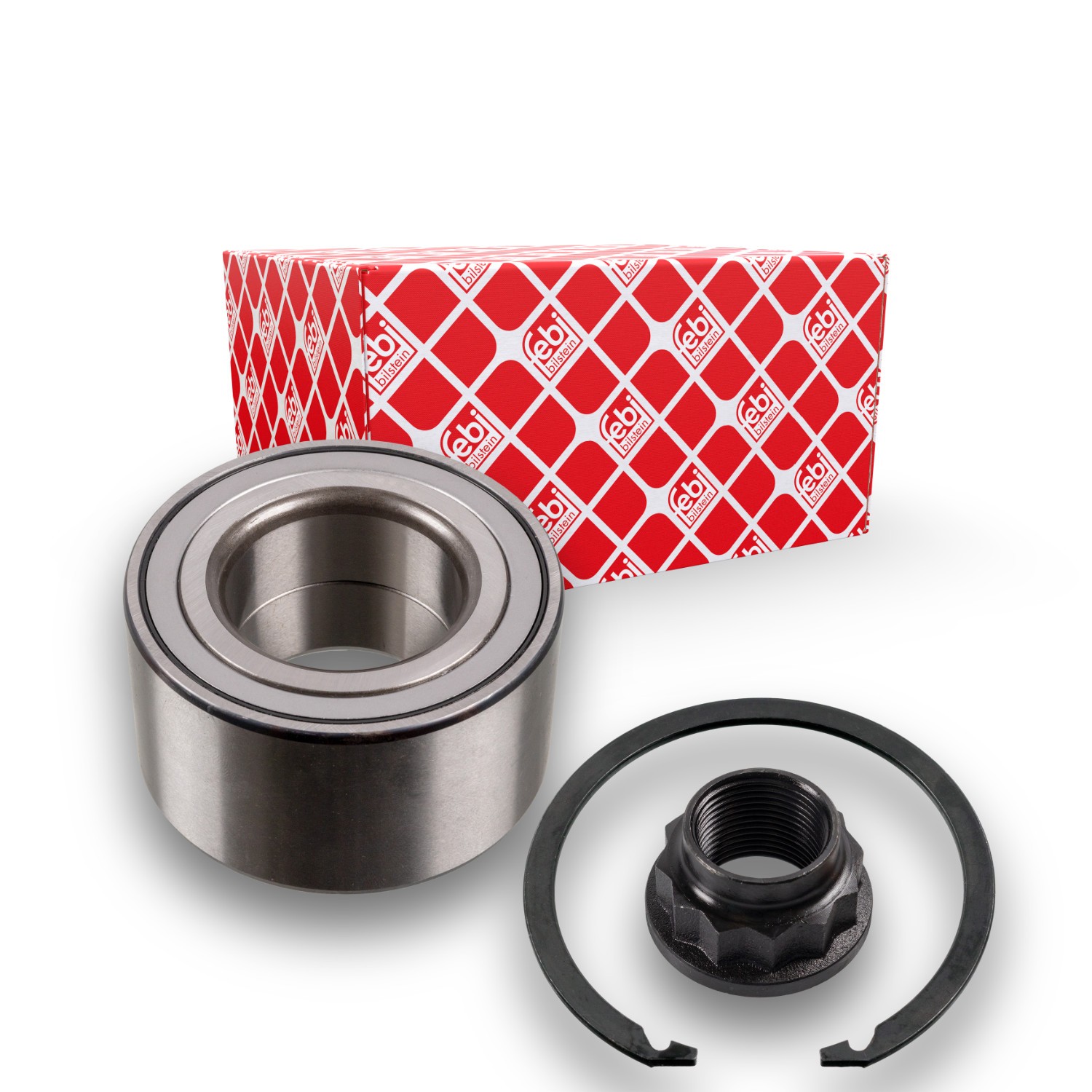FEBI BILSTEIN Kit cuscinetto ruota 173665 Kit cuscinetto ruota FEBI BILSTEIN 173665 Sistema di sospensione Toyota Avensis t25 Sedan