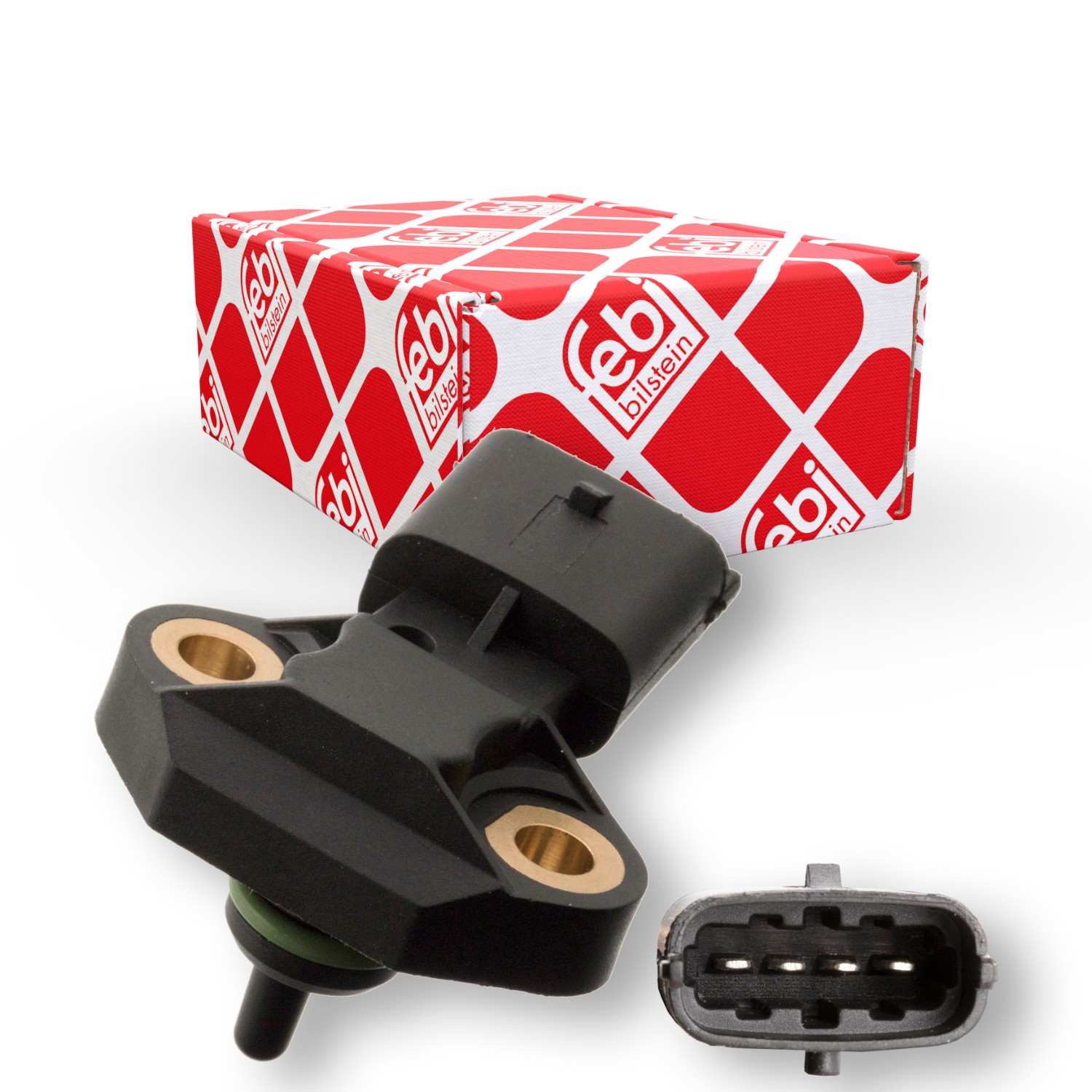 FEBI BILSTEIN Sensor, vuldruk 173852 Inlaatdruksensor FEBI BILSTEIN TOURNEO COURIER 173852 goedkoop