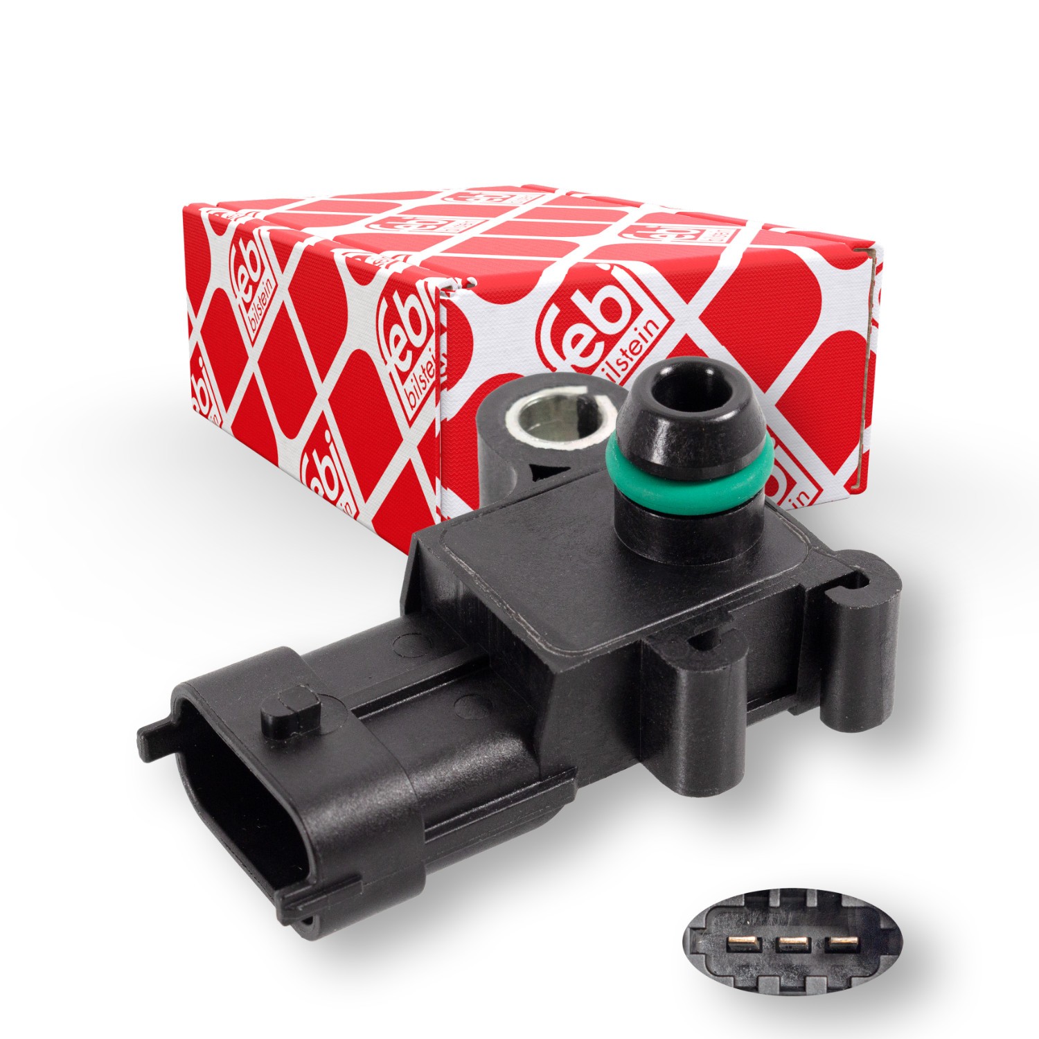 FEBI BILSTEIN Sensor, vuldruk 174424 FEBI BILSTEIN 174424 originele Turbodruksensor VAUXHALL CORSA prijs