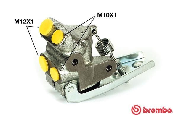 Jarrupaineensäädin BREMBO R 61 015 BREMBO Essential R 61 015 PEUGEOT 106 1999 Jarrupaineensäädin