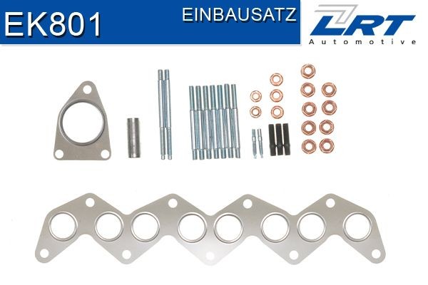 LRT Σετ τοποθέτησης, πολλαπλή εξαγ. EK801 LRT EK801 γνήσια Σετ τοποθέτησης πολλαπλής εξαγωγής Escort Mk6 Sedan (GAL, AFL) κόστος