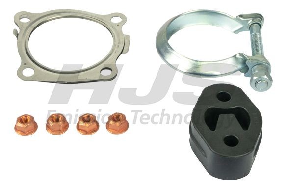 HJS Mounting Kit, catalytic converter 82 15 6692 HJS 82 15 6692 genuine Nissan SUNNY catalytic converter mounting kit price