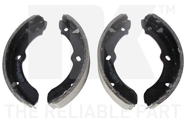 NK Sada brzdových čeľustí 2714396 Sada brzdových čeľustí NK CARINA 2714396 lacné