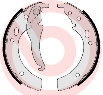 BREMBO Bremsebakkesæt S 06 501 S 06 501 Bremsebakkesæt BMW X6 BREMBO