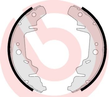 BREMBO Remschoenset S 11 501 BREMBO S 11 501 Trommelrem Ram 1500 Extended Cab Pickup originele prijs