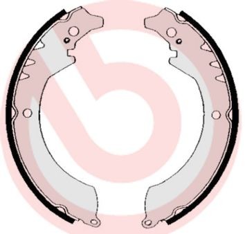BREMBO Sada brzdových čeľustí S 16 501 S 16 501 Brzdové čeluste DAIHATSU HIJET BREMBO