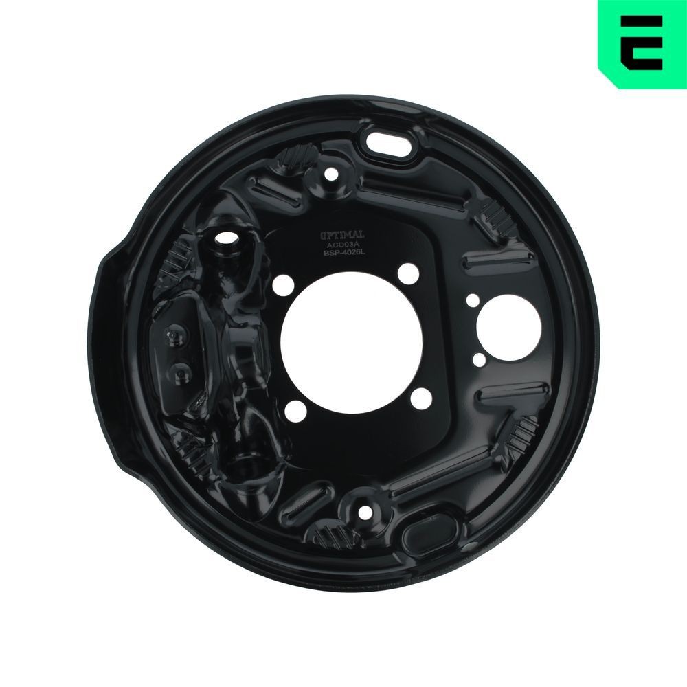 OPTIMAL Stænkskærm, bremseskive BSP-4026L OPTIMAL BSP-4026L Fortwo II Cabriolet (451) Ankerplade pris