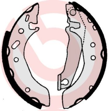 BREMBO Remschoenset S 24 519 BREMBO S 24 519 Remschoenen FORD ORION kosten