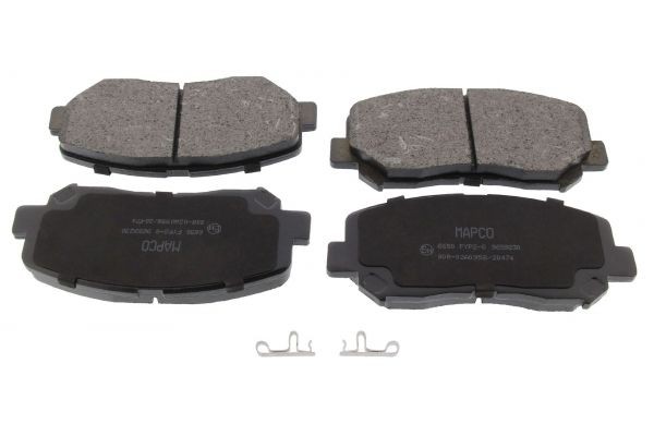 MAPCO Plaquettes de frein 6650 MAPCO Plaquette de frein sport MAZDA 6650