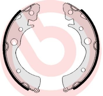 BREMBO Sada brzdových čeľustí S 28 505 BREMBO S 28 505 originálne Brzdové čeluste Maestro cena