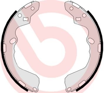 BREMBO Σετ σιαγόνων φρένων S 30 508 Φρένα τυμπάνου BREMBO EDGE S 30 508 φθηνά