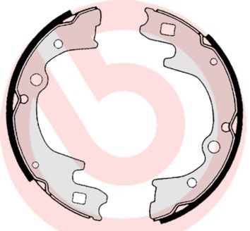 BREMBO Remschoenset S 30 515 Mazda CX-30 Remschoenen BREMBO S 30 515