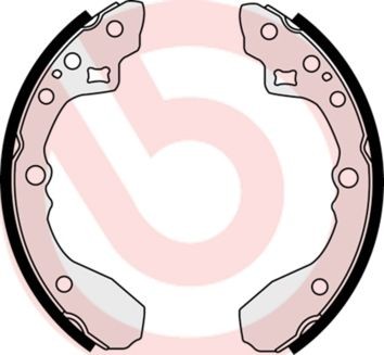 BREMBO Piduriklotside komplekt S 30 518 Trummelpiduriklotsid BREMBO Kia CEE'D S 30 518