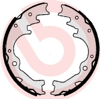 BREMBO Kit ganasce freni S 49 517 S 49 517 costo Ganasce freno MAZDA MX-6 BREMBO