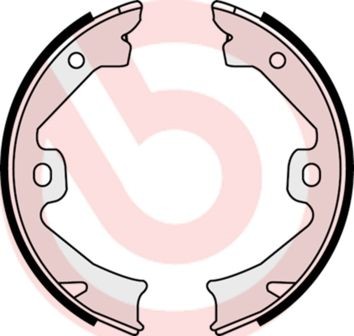 BREMBO Jarrukenkäsarja, seisontajarru S 52 509 BREMBO S 52 509 ROVER 75 käsijarrukengät hinta