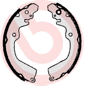 BREMBO Bremžu loku komplekts S 54 509 Bremžu loku BREMBO STARLET S 54 509 lēti