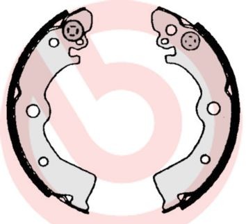 BREMBO Bremžu loku komplekts S 56 506 BREMBO S56506 Bremžu loku Nissan Maxima A32 cena