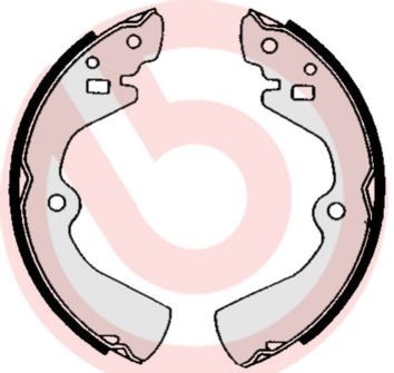 Piduriklotside komplekt BREMBO S 56 516 BREMBO S 56 516 Trummelpiduriklotsid NISSAN SUNNY 2009