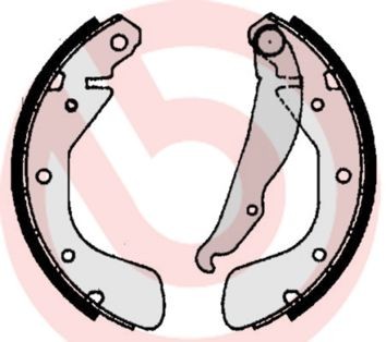 BREMBO Bromsbacksats S 59 511 BREMBO S 59 511 bromsbacksats HYUNDAI GRACE