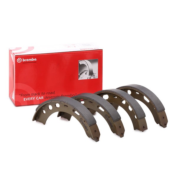 BREMBO Σετ σιαγόνων φρένων, χειρόφρενο S 65 503 S 65 503 Χειρόφρενο SUZUKI SJ 410 BREMBO