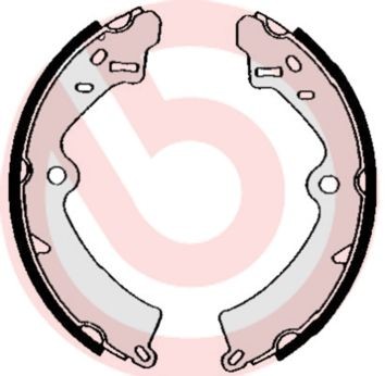 BREMBO Bromsbacksats S 79 508 BREMBO S 79 508 Bromsbackar JEEP PATRIOT original