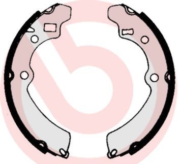 BREMBO Bromsbacksats S 79 512 S 79 512 BREMBO bromsbacksats Suzuki BALENO