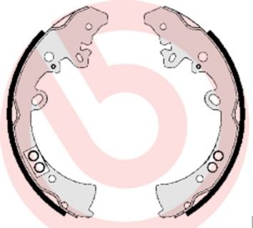 BREMBO Bremsebakkesæt S 83 550 BREMBO S83550 Bremsebakkesæt Tesla MODEL 3 originale