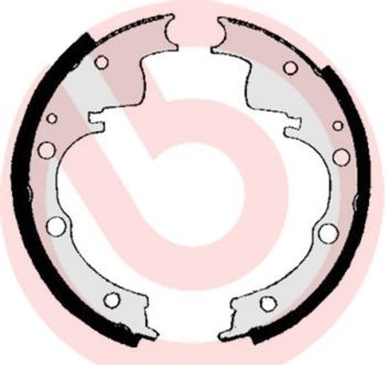 BREMBO Remschoenset S A6 502 S A6 502 Remschoenen set ALFA ROMEO 164 BREMBO