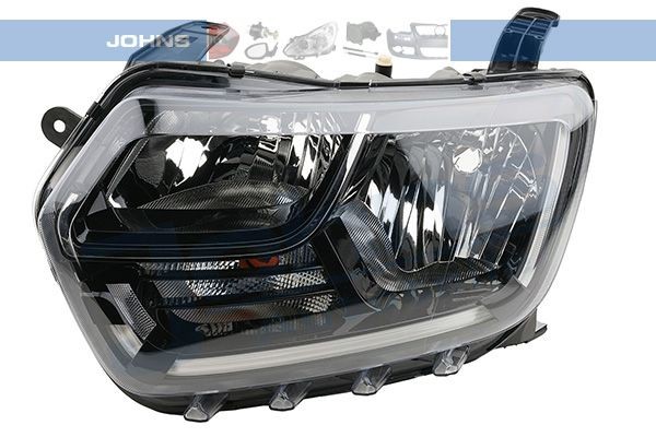 JOHNS Frontlykter 25 42 09 JOHNS 25 42 09 Frontlykter DACIA Spring EV Extreme 65 hk 2023