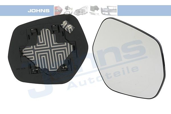 Speilglass, ytterspeil JOHNS 38 65 38-81 JOHNS 38 65 38-81 Speilglass foran venstre høyre Honda HR-V 2008