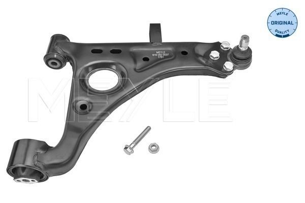 Braço de suspensão MEYLE 616 050 0037 MEYLE 616 050 0037: Braço transversal longitudinal oblíquo Opel MOKKA 2017