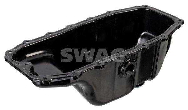 SWAG Oil sump 33 10 2053 SWAG 33 10 2053 Opel Meriva B engine sump replacement