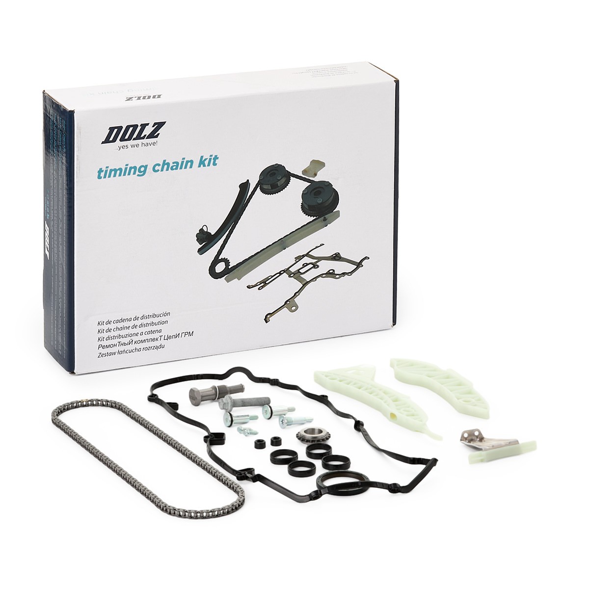 DOLZ Kit de distribuição SKCB002 DOLZ SKCB002 Corrente de distribuição Seat TOLEDO originais