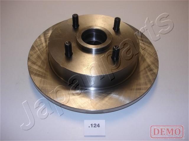 JAPANPARTS Bremseskive DP-124C JAPANPARTS DP-124C Bremseskive NISSAN Bluebird Sedan (T72 , T12, U12) 2.0 i (HLT72, T12) 105 HK 1990