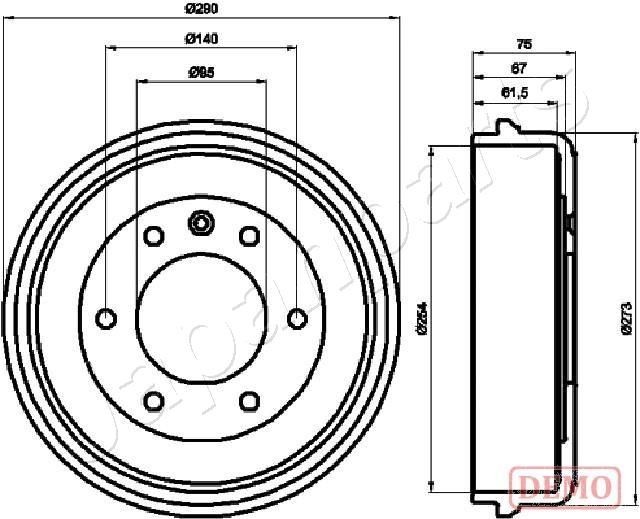 JAPANPARTS Bromstrumma TA-0410C TA-0410C JAPANPARTS bromstrumma Isuzu MIDI