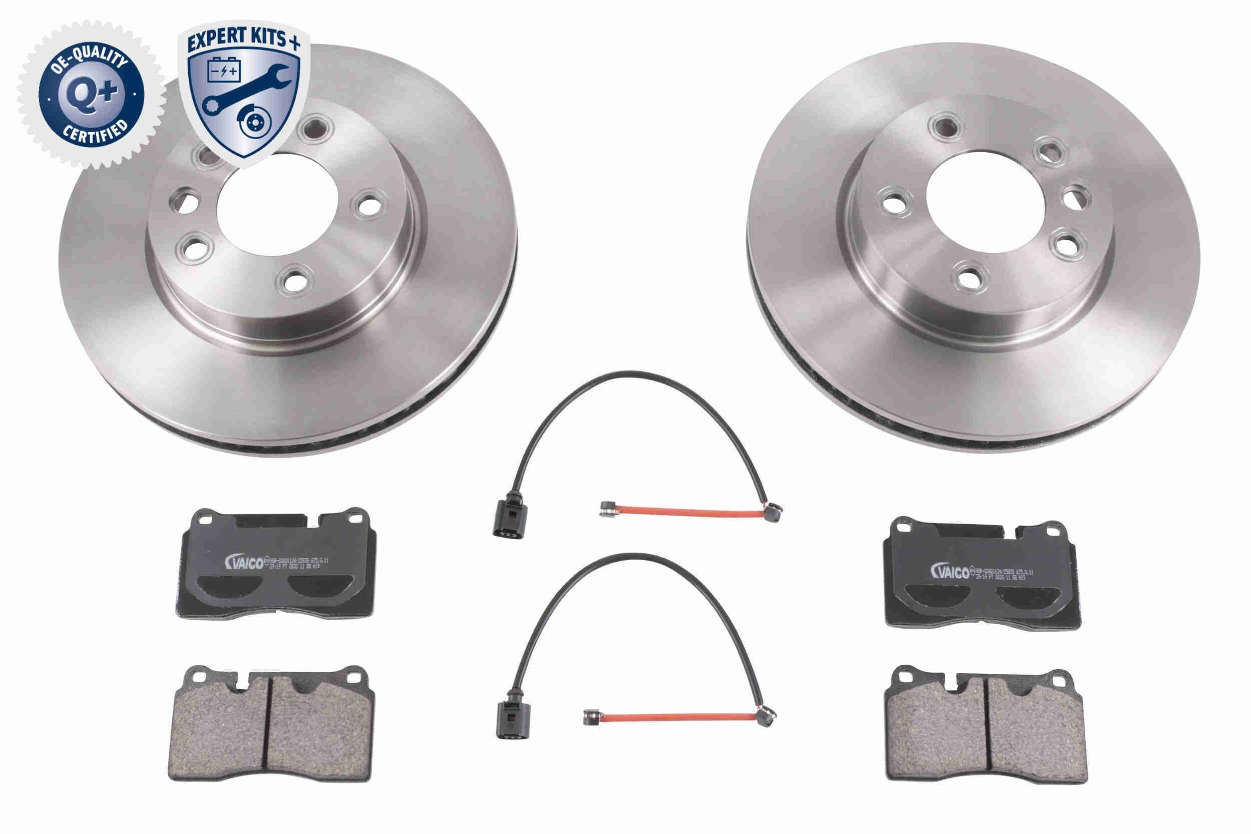 Brake discs and pads set VAICO V10-5938 VAICO V10-5938 VW TOUAREG 2007 brake discs and pads price